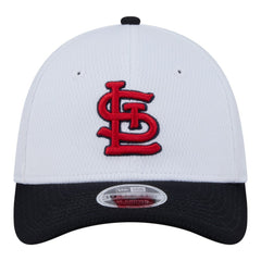 St. Louis Cardinals Youth Baseball 39THIRTY M-Crown Flex Hat White/Red