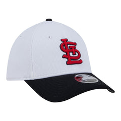 St. Louis Cardinals Youth Baseball 39THIRTY M-Crown Flex Hat White/Red