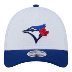 Toronto Blue Jays Youth Baseball 39THIRTY M-Crown Flex Hat White/Royal