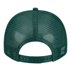Athletics Youth Logo Fade A-Frame 9FIFTY Snapback Hat Green