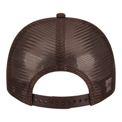 San Diego Padres Youth Logo Fade A-Frame 9FIFTY Snapback Hat Brown