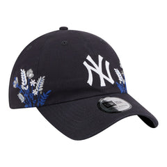 New York Yankees Women's Wildflower Casual Classic Adjustable Hat Navy