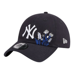 New York Yankees Women's Wildflower Casual Classic Adjustable Hat Navy
