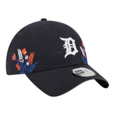 Detroit Tigers Women's Wildflower Casual Classic Adjustable Hat Navy