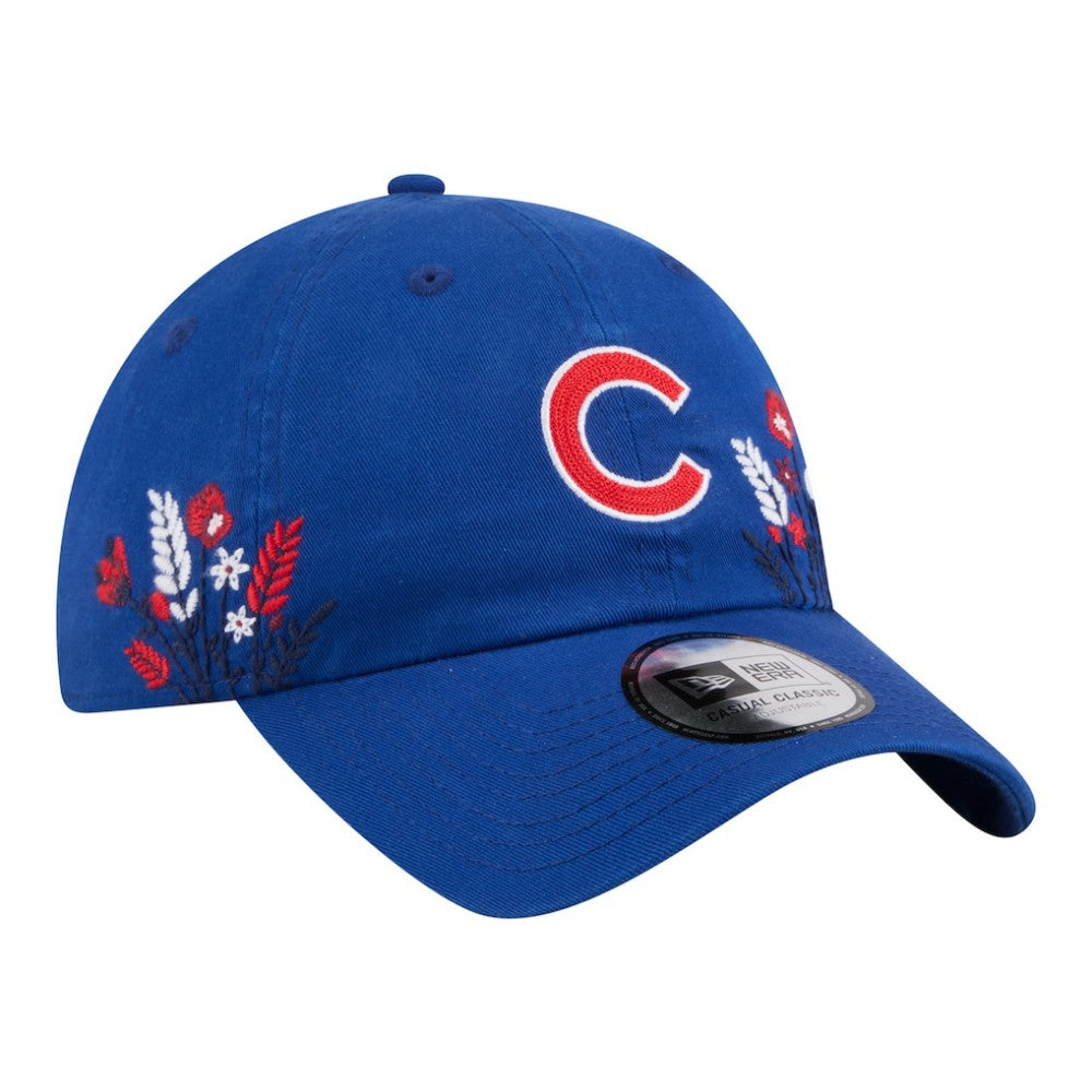 Chicago Cubs Women's Wildflower Casual Classic Adjustable Hat Royal