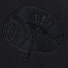 New York Yankees Phantom Fleece Crewneck Sweatshirt Black