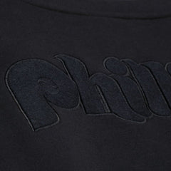 Philadelphia Phillies Phantom Fleece Crewneck Sweatshirt Black