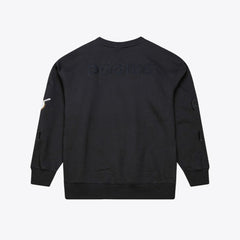 San Diego Padres Phantom Fleece Crewneck Sweatshirt Black
