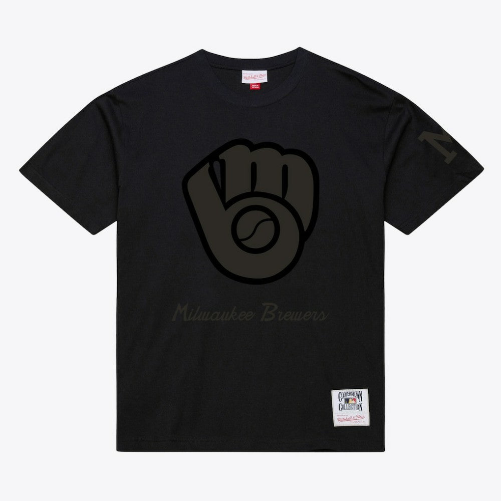 Milwaukee Brewers Cooperstown Collection Phantom T-Shirt Black