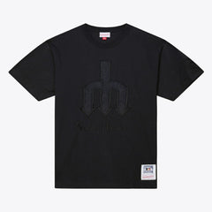 Seattle Mariners Cooperstown Collection Phantom T-Shirt Black