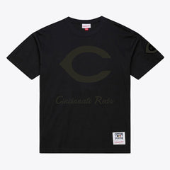 Cincinnati Reds Cooperstown Collection Phantom T-Shirt Black
