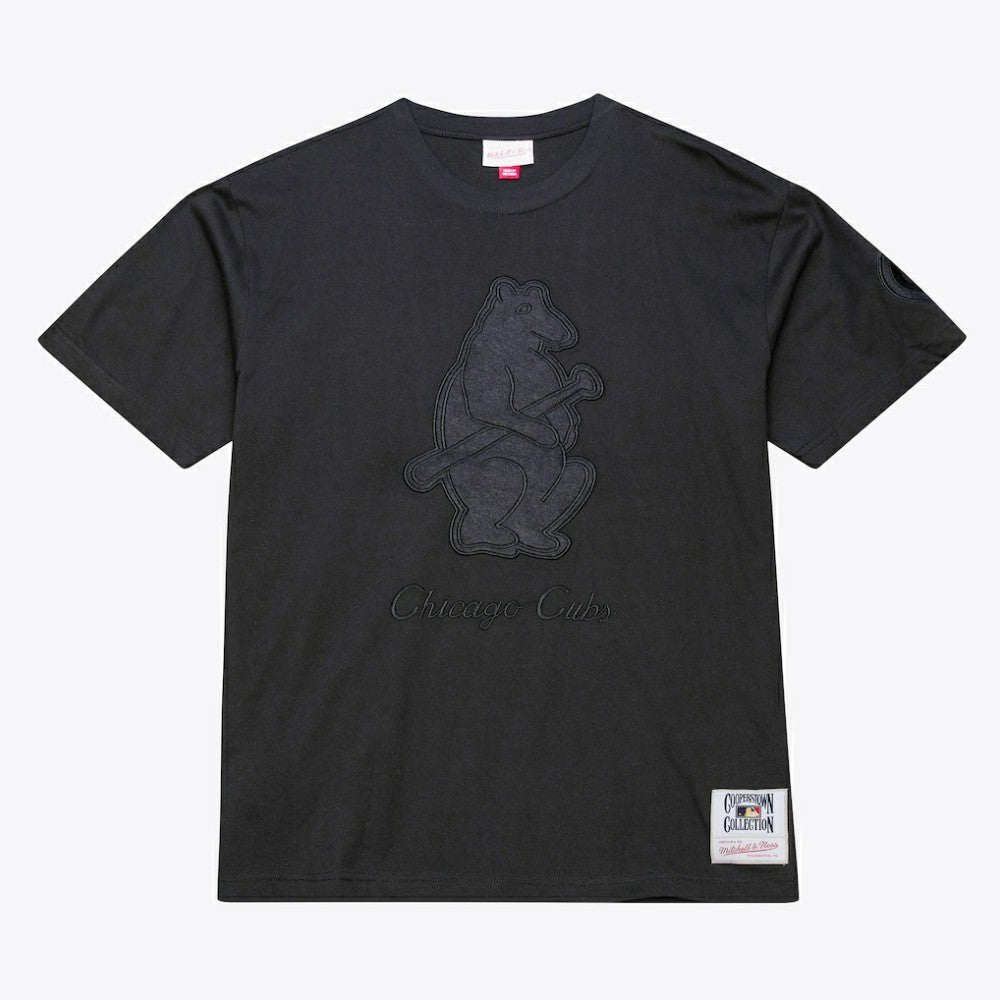 Chicago Cubs Cooperstown Collection Phantom T-Shirt Black