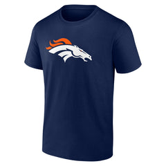 Bo Nix Denver Broncos Icon Name & Number T-Shirt - Navy sale