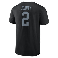 Ashton Jeanty Las Vegas Raiders Icon Name & Number T-Shirt - Black cheap