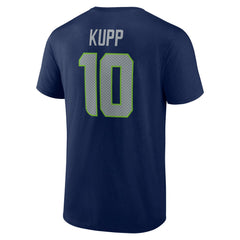 Cooper Kupp Seattle Seahawks Icon Name & Number T-Shirt - College Navy online