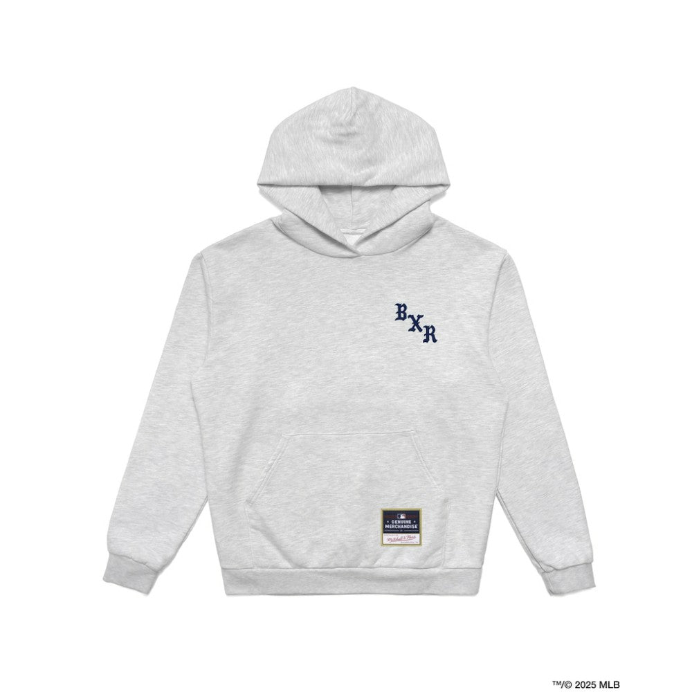 New York Yankees Born X Raised in New York Town Pullover Hoodie Heather Gray