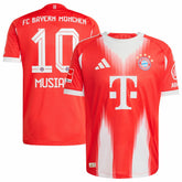 Jamal Musiala Bayern Munich Home 2025/26 Player Jersey on sale - Red