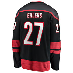Nikolaj Ehlers Carolina Hurricanes Fanatics Home Breakaway Jersey - Black Jerseys