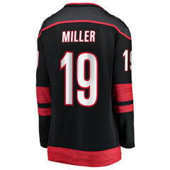 K'Andre Miller Carolina Hurricanes Fanatics Women's Home Breakaway Jersey - Black Jerseys