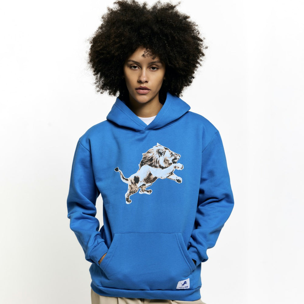 Detroit Lions Golf Wang Unisex Cutout Hoodie - Blue on sale