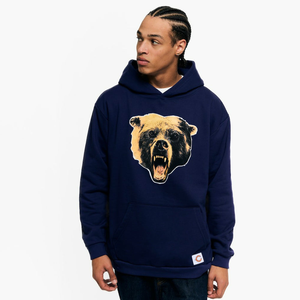 Chicago Bears Golf Wang Unisex Cutout Hoodie - Navy for sale