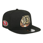San Francisco 49ers New Era Super Bowl Ring 9FIFTY A-Frame Adjustable Hat - Black outlet