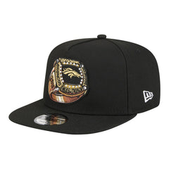 Denver Broncos New Era Super Bowl Ring 9FIFTY A-Frame Adjustable Hat - Black on sale