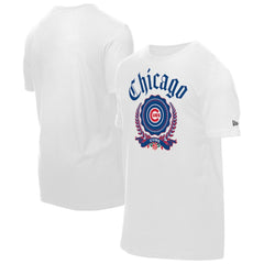 Chicago Cubs Fleur Domestic T-Shirt White