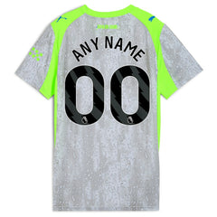 Manchester City Women's 2025/26 Third Replica Custom Jersey - Green/Neon Green online