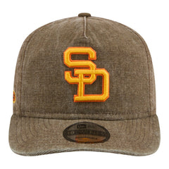 San Diego Padres Throwback Denim Classic 19TWENTY Adjustable Hat Brown