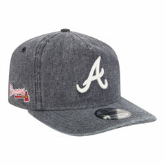 Atlanta Braves Denim Classic 19TWENTY Adjustable Hat Navy Heather