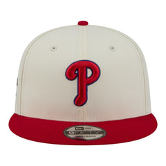 Philadelphia Phillies Localized 9FIFTY Snapback Hat Cream/Red