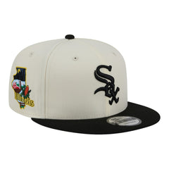 Chicago White Sox Localized 9FIFTY Snapback Hat Cream/Black