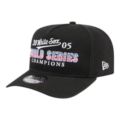 Chicago White Sox 2005 World Series Champions Historic 9FIFTY A-Frame Snapback Hat Black