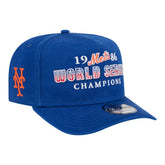 New York Mets 1986 World Series Champions Throwback 9FIFTY A-Frame Snapback Hat Royal