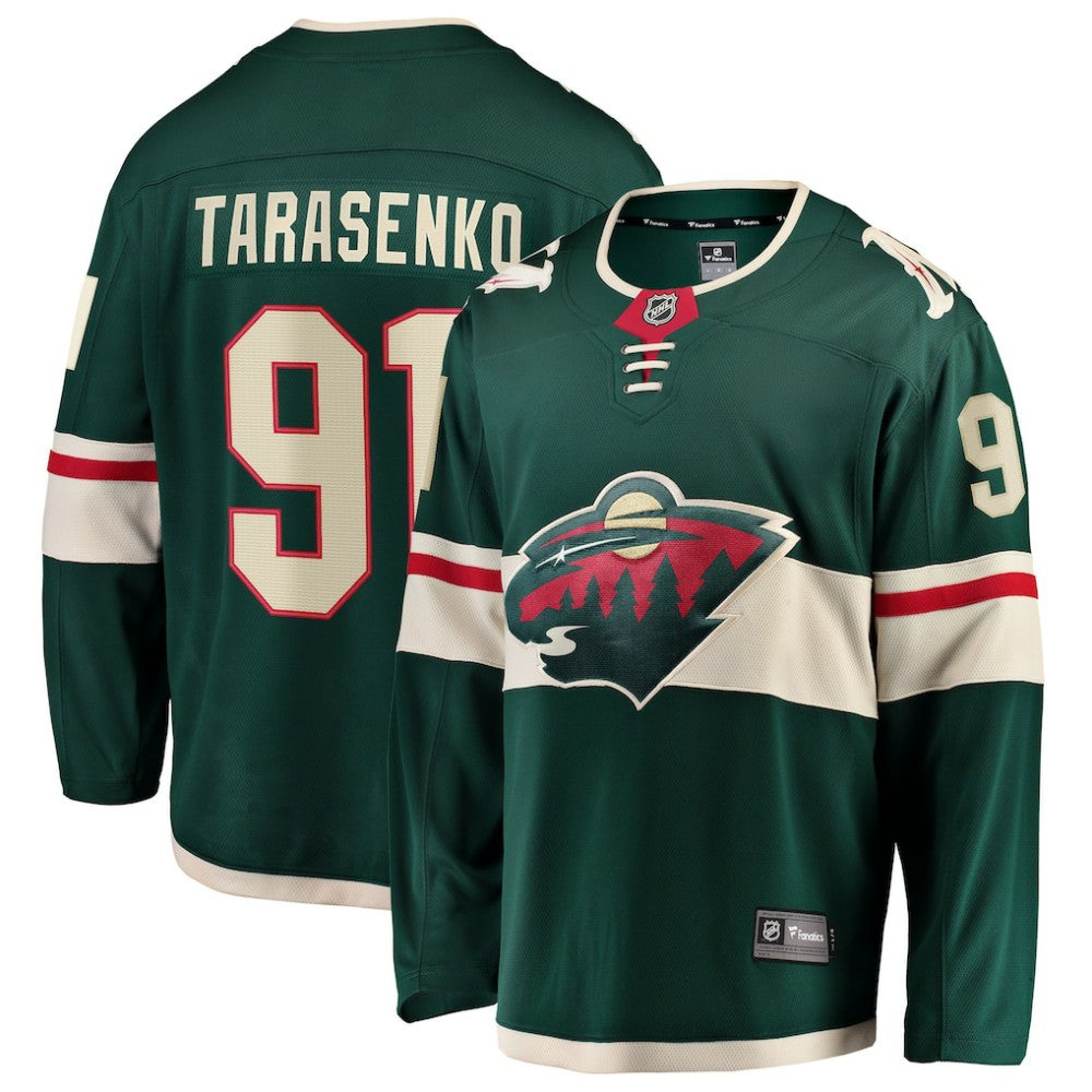 Vladimir Tarasenko Minnesota Wild Fanatics Home Breakaway Jersey - Green Jerseys