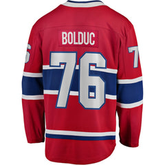 Zack Bolduc Montreal Canadiens Fanatics Home Breakaway Jersey - Red Jerseys