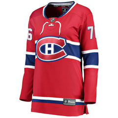 Zack Bolduc Montreal Canadiens Fanatics Women's Home Breakaway Jersey - Red Jerseys