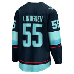 Ryan Lindgren Seattle Kraken Fanatics Home Breakaway Jersey - Deep Sea Blue Jerseys