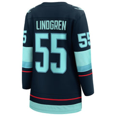 Ryan Lindgren Seattle Kraken Fanatics Women's Home Breakaway Jersey - Deep Sea Blue Jerseys