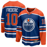 Trent Frederic Edmonton Oilers Fanatics Home Breakaway Jersey - Royal Jerseys