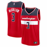 CJ McCollum Washington Wizards Youth Fast Break Replica Player Jersey - Icon Edition - Red for sale