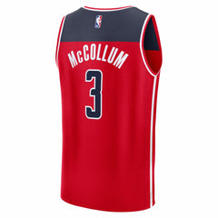 CJ McCollum Washington Wizards Youth Fast Break Replica Player Jersey - Icon Edition - Red for sale