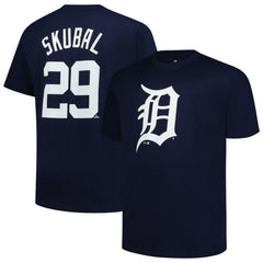 Tarik Skubal Detroit Tigers Big & Tall Name & Number T-Shirt Navy