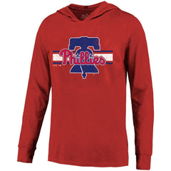 Bryce Harper Philadelphia Phillies Majestic Threads Lightweight Name & Number Hoodie Red