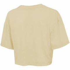 Bryce Harper Philadelphia Phillies Majestic Threads Women's Boxy Crop Top Cream