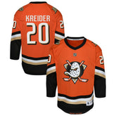 Chris Kreider Anaheim Ducks Outerstuff Youth Home Replica Jersey - Orange Jerseys