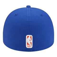 New York Knicks Injection Cartoon Logo A-Frame 59FIFTY Fitted Hat - Blue discount