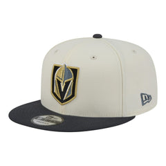 Vegas Golden Knights New Era Injection Localized Two-Tone 9FIFTY Snapback Hat - White/Charcoal Hats