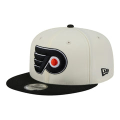 Philadelphia Flyers New Era Injection Localized Two-Tone 9FIFTY Snapback Hat - White/Black Hats